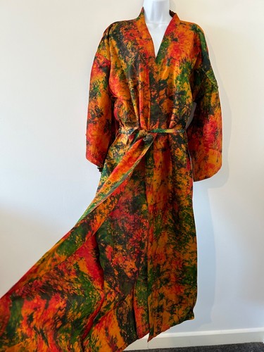 Silk kimono gown robe - silk,