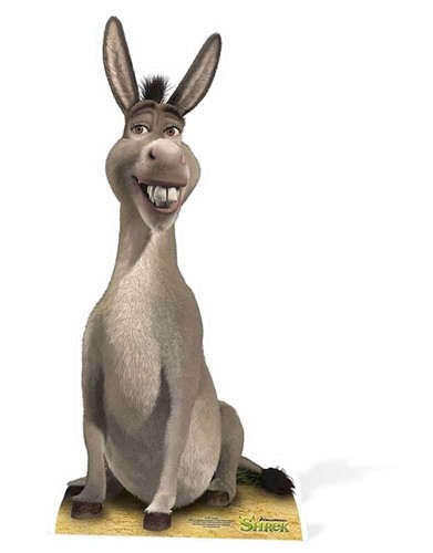 Donkey from shrek - donkey, cardboard
