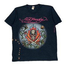 Ed Hardy Graphic T-Shirt - XL