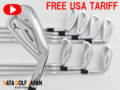 8pcs mizuno iron set - mp-63,