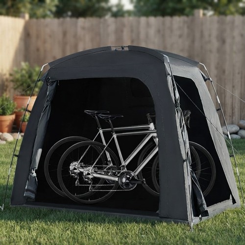 Spacious outdoor bike storage - spacious,