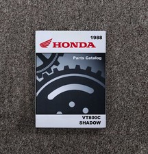 1988 Honda VT800C Shadow Motorcycle Parts Catalog Manual