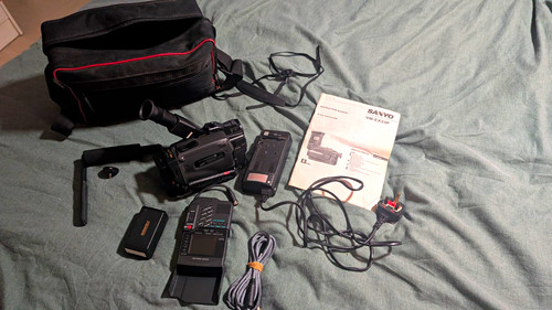Sanyo ex33p vhs handheld - vm-ex33p,