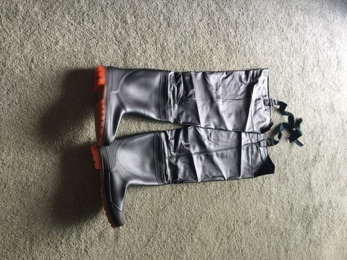 Thigh waders pvc size 10 - pvc,,