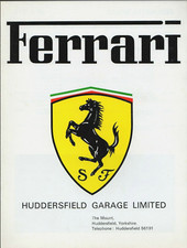 Ferrari Range 1976-77 UK