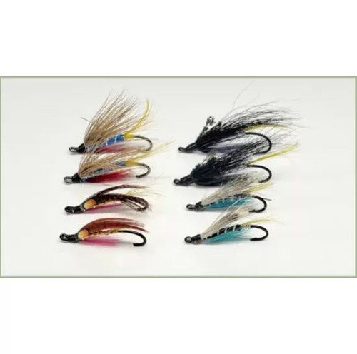 Single salmon flies - 8,