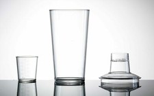 2 x Cocktail Shaker's. Made from Food Safe Polycarbonate Plastic