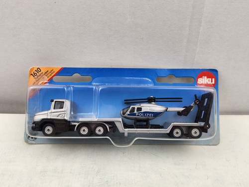 Siku low loader police - low, w/