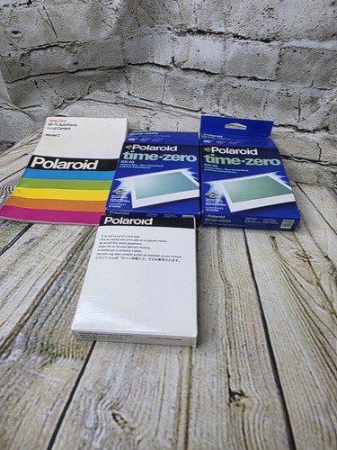 Packs polaroid time zero - 3x, of
