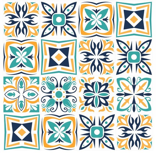 Tile stickers mosaic - stickers, transfers