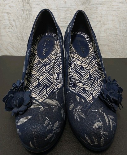 Ruby shoo size slip navy - 8,