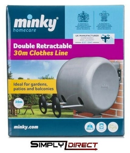 Minky double 30m retractable - 30m,