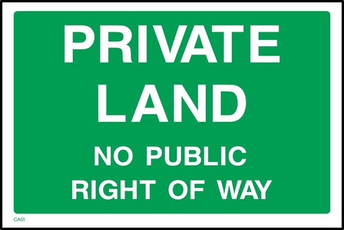 Private land public right - public,