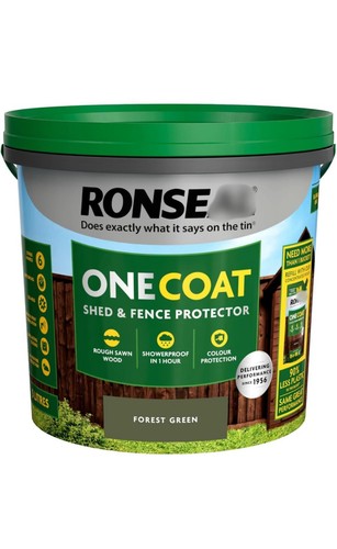 Ronseal one coat shed - one,