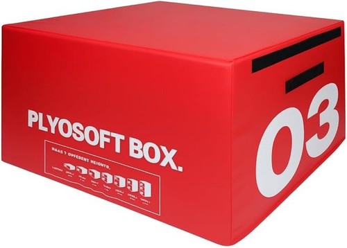 Soft plyometric jump box - soft, 45cm