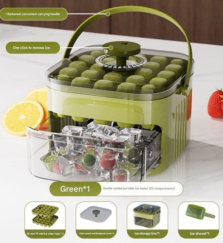 Cube ice maker with - ice, easy