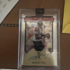 2024 Panini One Michael Vick FALCONS Once in a Franchise Auto #/99