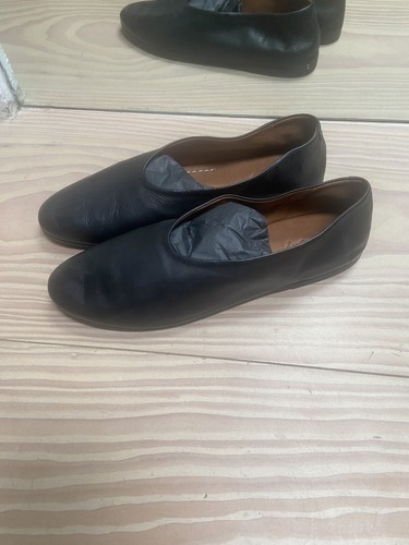 Marsell black leather pump - leather,