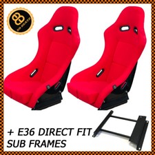 Pair RED BB5 Large Fixed