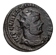 Roman Coin Certificate of Authenticity Maximianus – Æ Radiate, Concordia Mint