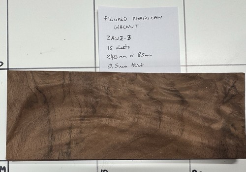 Figured american walnut - american,