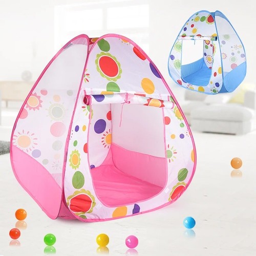 Kids pops play tent - up,