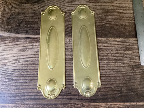 Set vintage brass door - 2,,