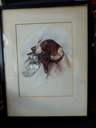 Antique original watercolour - antique,