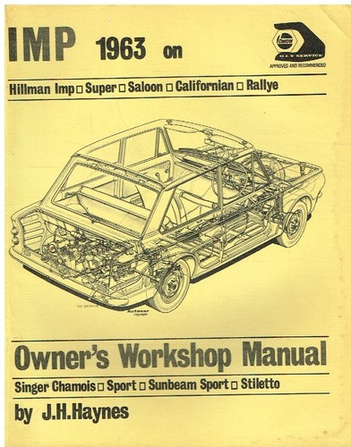 Hillman imp sunbeam stiletto - imp,