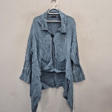 Grizas Crinkled Silk Linen