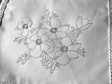 Printed to hand Embroider