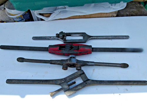Vintage pipe threader and - vintage,