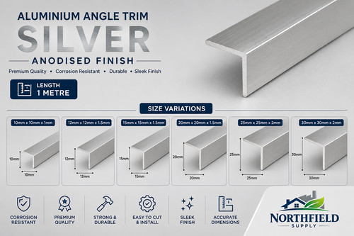 Aluminium angle corner trim - angle,