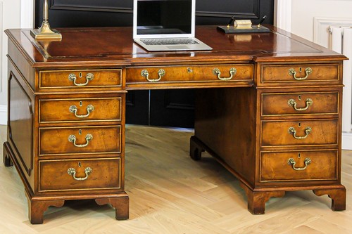 Large antique solid - large, mahogany