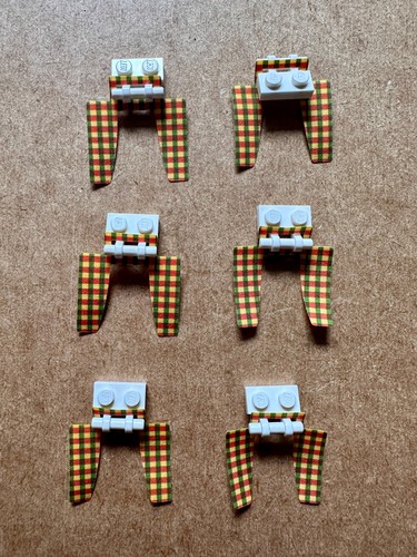 Lego cloth curtain with - 6x,