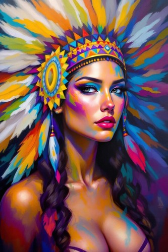 Native american indian - native,
