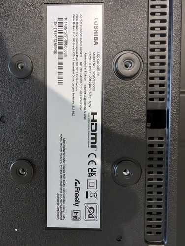 32kwv2553db toshiba lcd colour - toshiba,