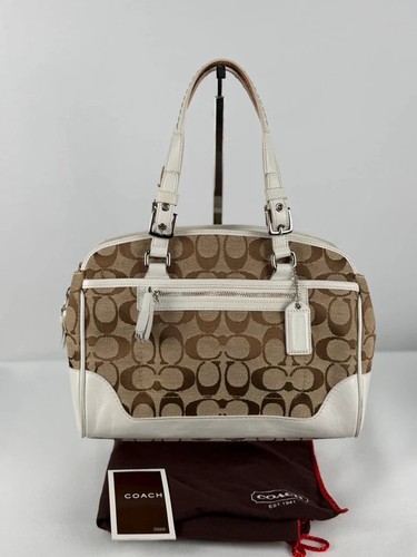 Coach 6828 signature - signature, brown