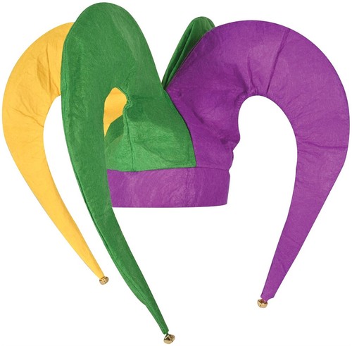 Felt jester hat - felt, for