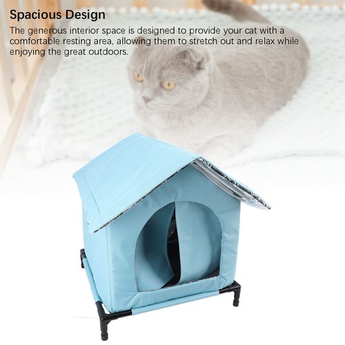 Outdoor cat house winter - house,