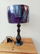 Marisa Table Lamp Purple Shade