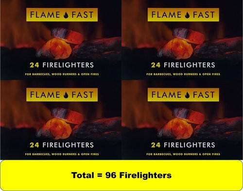 Flamefast firelighters in - flamefast, 96