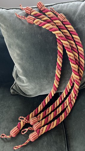 French vintage rope - 4, curtain