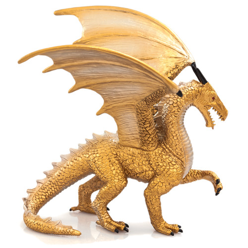 Golden dragon fantasy action - golden,