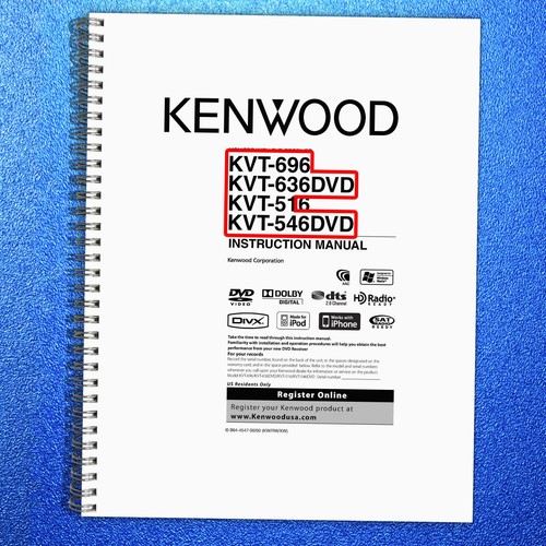 Kenwood kvt 696 636dvd - 636dvd, 516