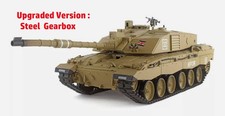 Heng Long Radio Remote Control RC Tank Challenger 2 Version 7 Metal Gearbox !!