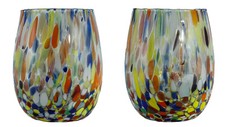 Pair of Murano Glass Drinking