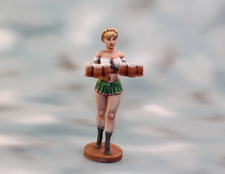 ⭐️Beer girl Pin Up resin 3D Soldiers PAINTED. 54mm 1/32 Action Figurine⭐️