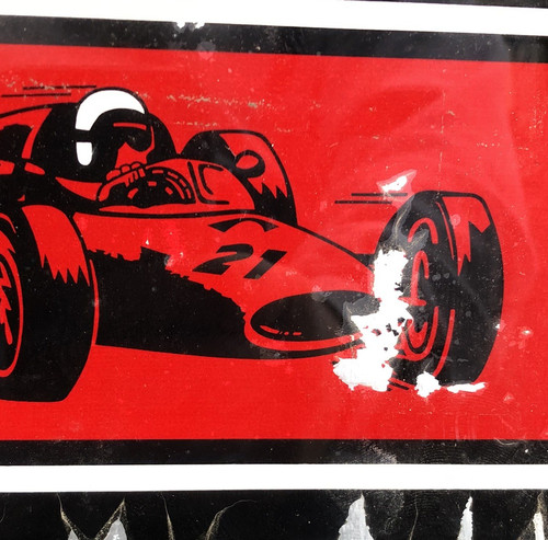 Vintage grand prix race car - grand,