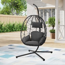 Hanging Rattan Egg Chair With
